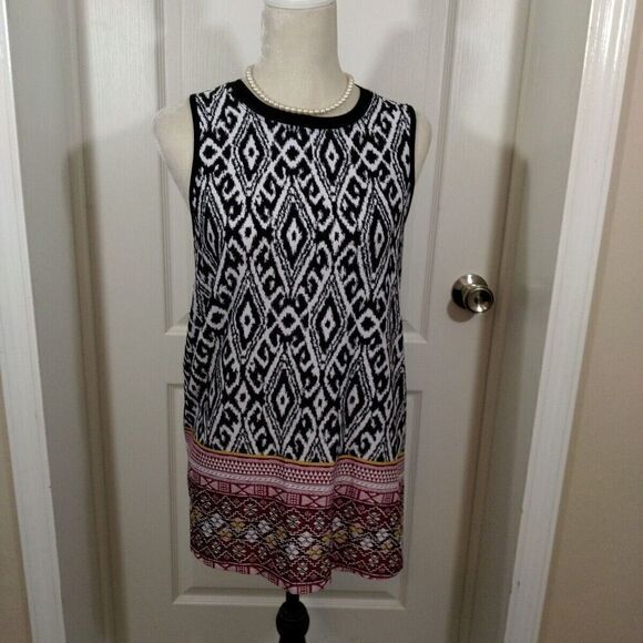 ALYX Womens Size Med Top Sleeveless Pullover Multicolor Long Flowy Tank Blouse - Picture 6 of 6